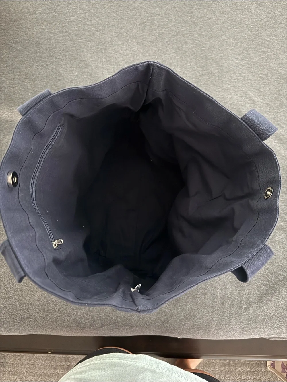 oswald & sons navy canvas